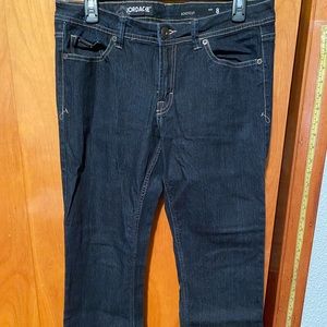 Jordache boot cut jeans size 8 like new